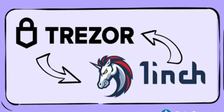 1inch Fusion Comes to Trezor: Hardware Wallet Users Can Now Trade Without Gas Fees