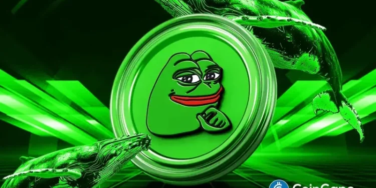 Pepe Coin Price Forms Multi-Year H&S Pattern as Whale Selling Intensifies