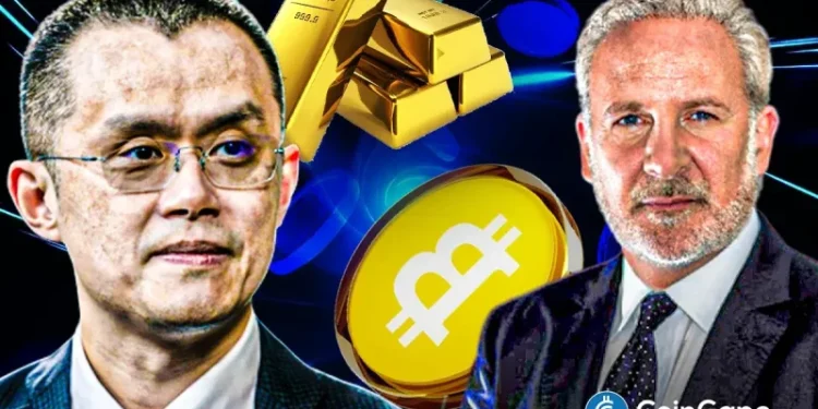 Peter Schiff Challenges Binance Founder CZ to Debate as Bitcoin Vs. Gold Rivalry Heats Up
