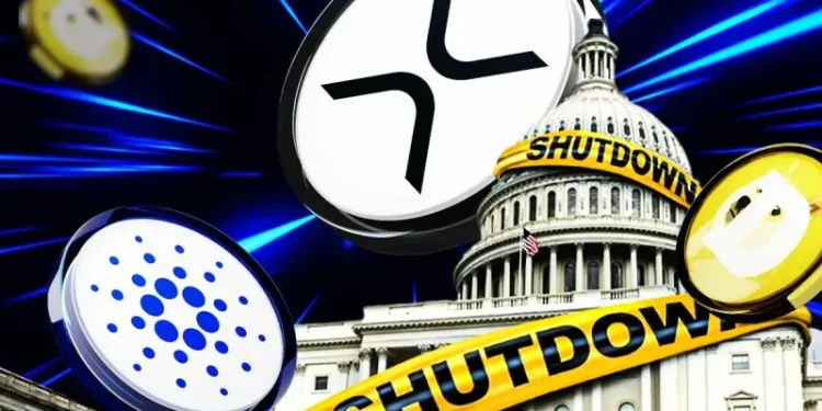 What’s Next for XRP, DOGE And ADA Ahead of U.S. Government Shutdown Resolution