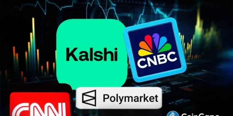Kalshi Extends Lead Over Polymarket With Its Data Now Live on CNBC and CNN