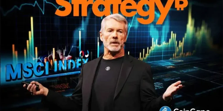 MSCI Index Removal Threat Grows as Strategy Enters Negotiation Talks, Saylor Confirms