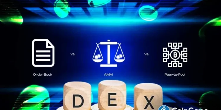 Order Book vs. AMM vs. Peer-to-Pool – DEX Models Explained