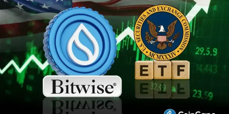 SUI Price Forecast After Bitwise Filed for SUI ETF With U.S. SEC – Is $3 Next?