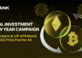 LBank Launches Dual Investment New Year Campaign with a 50,000 USDT Prize Pool