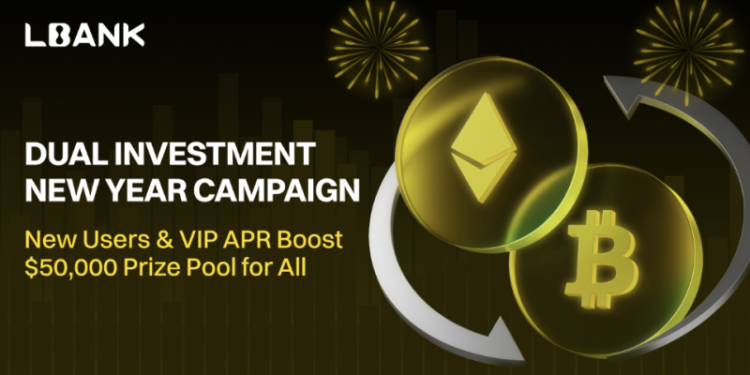 LBank Launches Dual Investment New Year Campaign with a 50,000 USDT Prize Pool