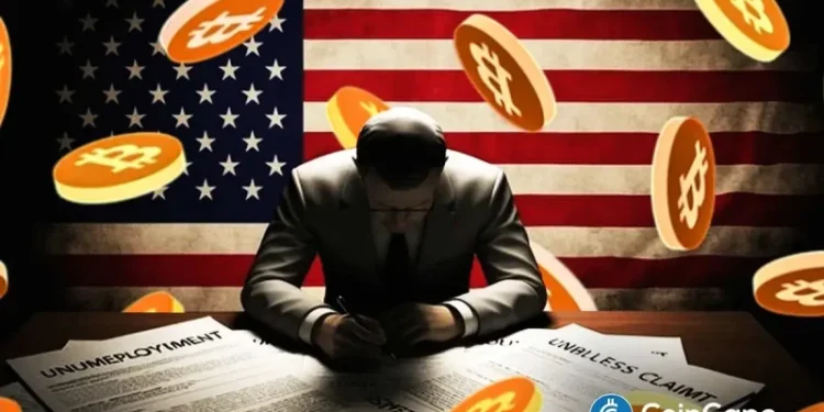 Breaking: U.S. Jobless Claims Come in Below Expectations; BTC Price Drops