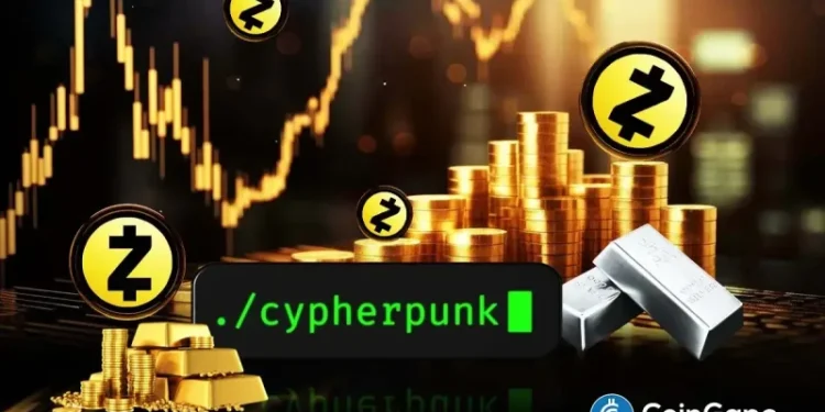 Zcash Treasury Firm Cypherpunk Increases Holdings as ZEC Tops BTC, Gold, and Silver in 2025 Gains