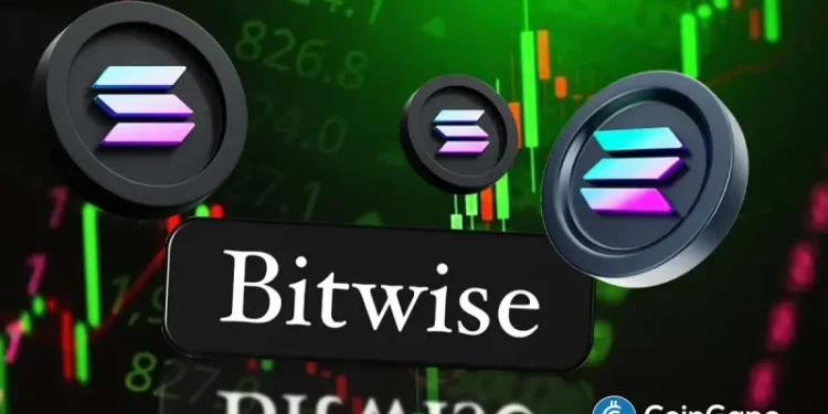 Bitwise Predicts Solana Price Will Hit New All-Time Highs in 2026