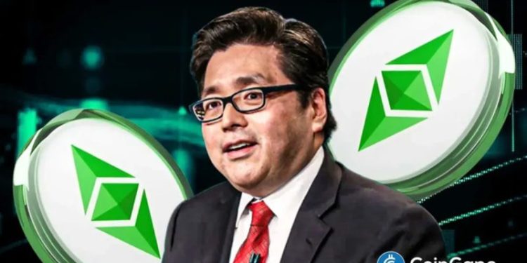 Tom Lee’s BitMine Acquires 96,798 ETH Ahead of Ethereum Fusaka Upgrade