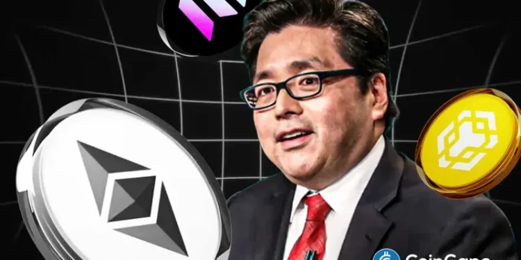 Tom Lee’s BitMine Increases Staked ETH to $1.3B as Ethereum Tops Solana and BNB in 2025 Flows