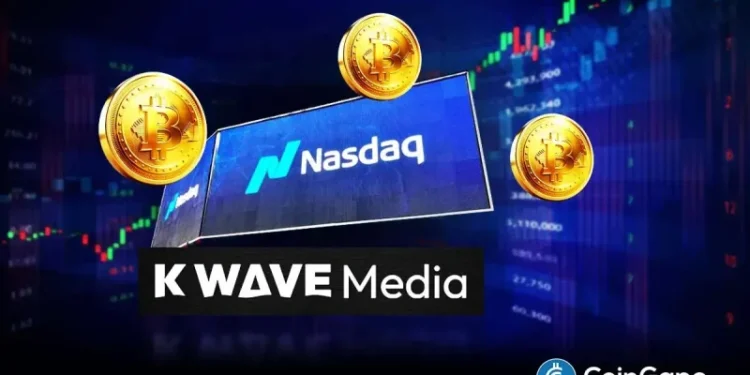 Bitcoin Treasury Firm K Wave Media Faces Potential Nasdaq Delisting Over Falling Share Price