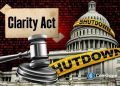 U.S. Shutdown Odds Hit 78% as CLARITY Act Faces Fresh Uncertainty