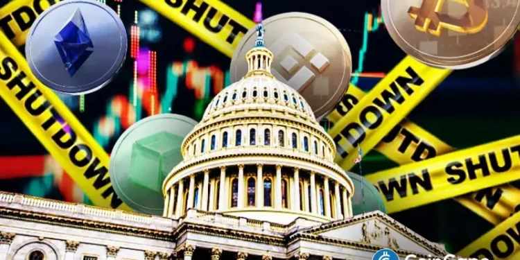 Bitcoin and XRP Price At Risk As US Govt. Shutdown Odds Reach 73%