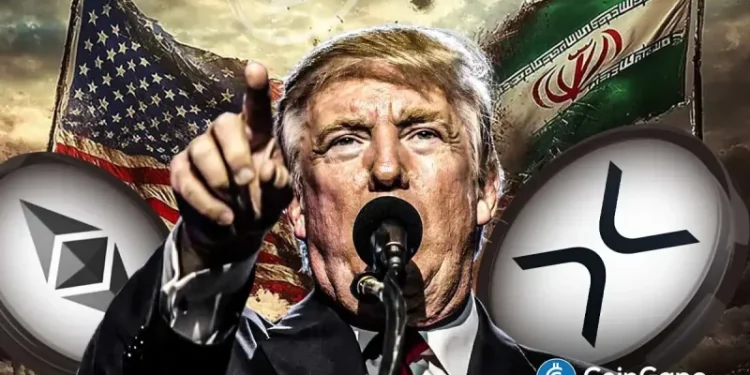 Ethereum and XRP Price Prediction as Odds of Trump Attack on Iran Rise