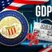 Fed Rate Cut Odds Fall Following Strong U.S. GDP and Jobless Claims Data