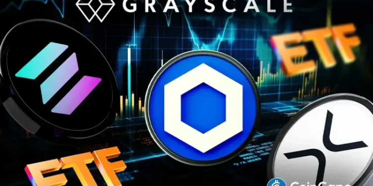 Grayscale Executives, Parent Firm Trim Holdings in XRP, Solana, & Chainlink ETFs