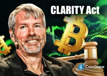 Breaking: Michael Saylor’s Strategy Acquires 13,627 Bitcoin Ahead Of CLARITY Act Markup