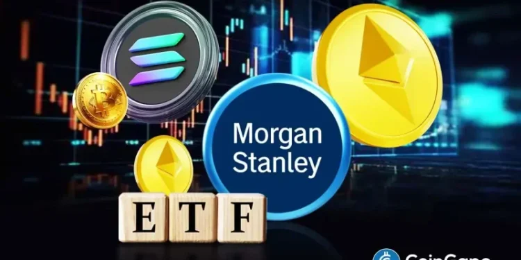 Breaking: Morgan Stanley Files for Ethereum ETF Following Bitcoin and Solana Filings
