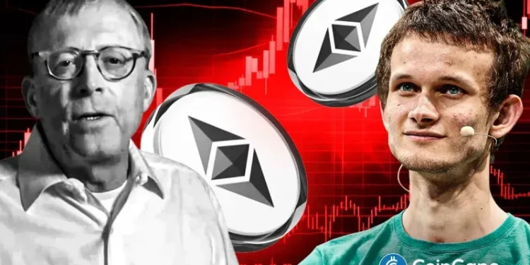 Peter Brandt Predicts Deeper Ethereum Price Crash, Vitalik Buterin Withdraws 16,384 ETH