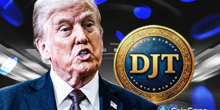 DJT Stock Rises as Trump Media Sets Feb. 2 To Distribute Digital Tokens