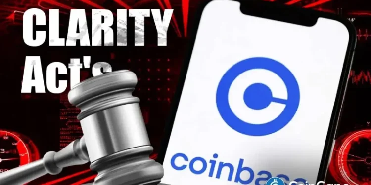 CLARITY Act’s ‘Drastically Higher’ Disclosure Thresholds Could Push Crypto Projects Abroad, Coinbase Warns