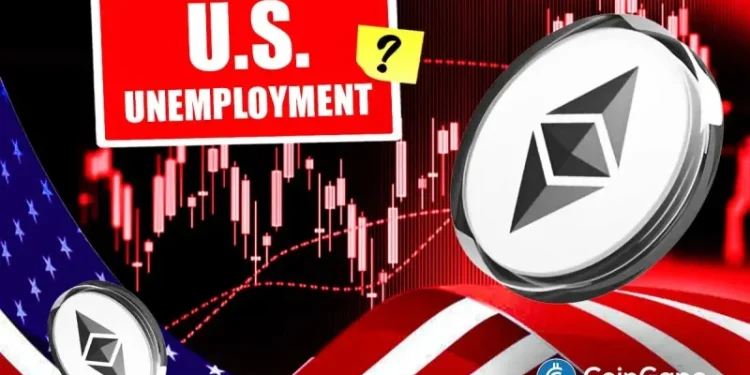 Ethereum Price Prediction Ahead of U.S Unemployment Data Drops Today