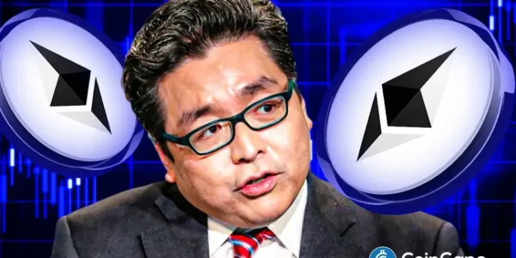 Breaking: Tom Lee’s BitMine Acquires 32,977 Ethereum, BMNR Stock Jumps