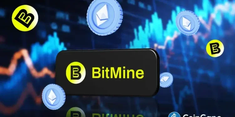 BitMine Keeps Buying Ethereum With New $84M Purchase Despite $8B Paper Losses
