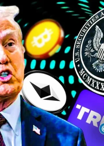 Trump’s Truth Social Files For Bitcoin, Ethereum, Cronos Crypto ETFs Amid Institutional Outflows