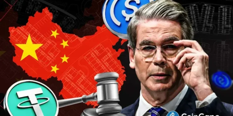 China Tightens Stablecoin Rules as Bessent Urges Congress to Pass CLARITY Act to Keep Crypto Lead