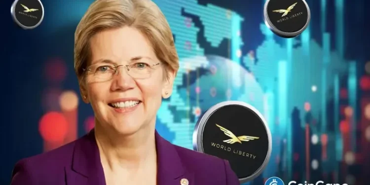 Senator Elizabeth Warren Targets Trump-Affiliated World Liberty Financial Over Bank Charter Bid