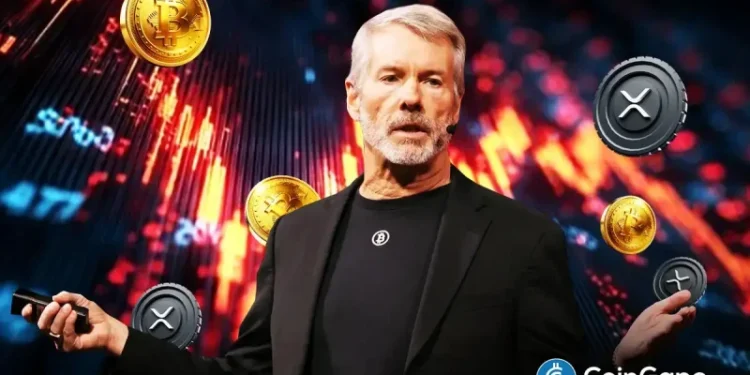 XRP and BTC Price Prediction if Michael Saylor Dumps Bitcoin Following Crypto Market Crash