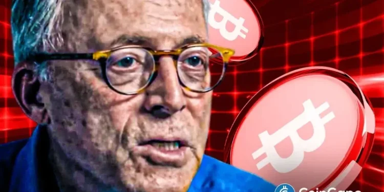 Bitcoin Extends Fall, Peter Brandt Lowers His BTC Price Crash Target