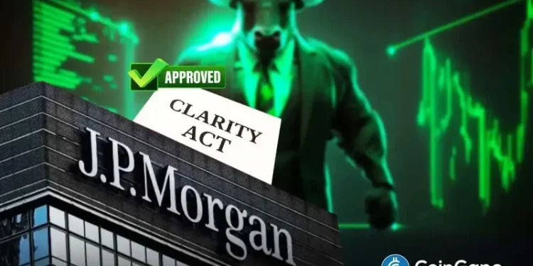 US CLARITY Act Likely to Pass by Mid-Year, JPMorgan Signals Major Crypto Shift